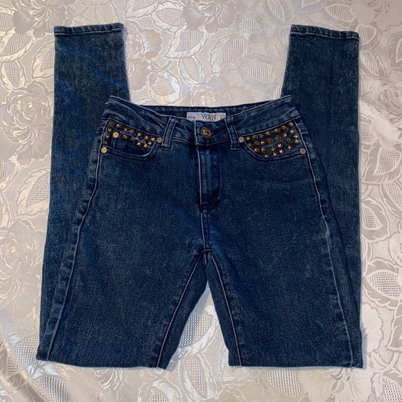 Sirens Denim YOKO Dark Studded Jeans - Picture 2 of 4